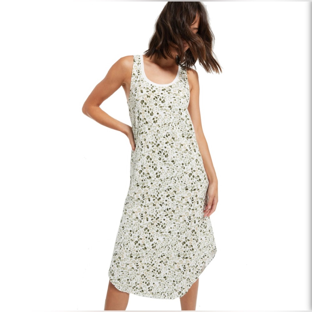 Z Supply Leopard Scoop Dress